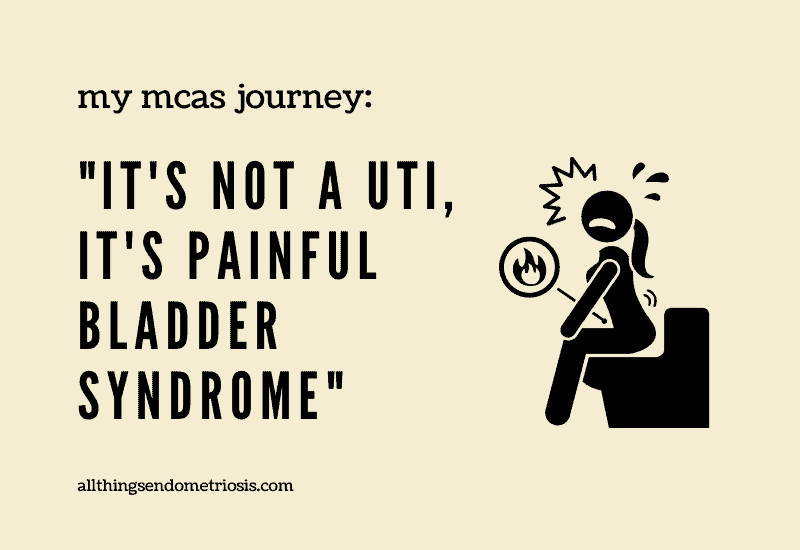 My MCAS Journey: "It's Not a UTI, It's Painful Bladder Syndrome!"